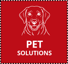 pet solutions, navigation, button